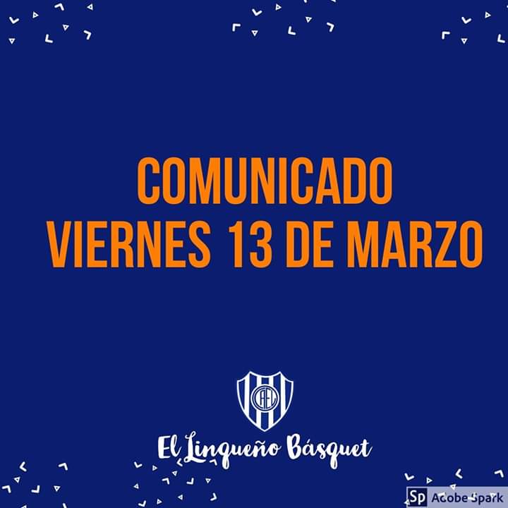 CAEL1915's tweet photo. COMUNICADO Viernes 13 de marzo 
Estimadas familias 
Les queremos informar que en el club tomaremos medidas de prevención. 
Es así que se instalarán los suficientes dispersores con alcohol para la debida higiene. https://t.co/WSuZCy6IVp
