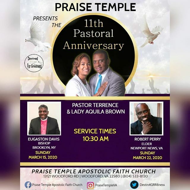 Destin4Grr8ness's tweet photo. We are looking forward to tomorrow and invite you all out to EXPERIENCE the move of GOD. We are celebrating our Pastor's 11th year Pastoral Anniversary. https://t.co/Rb58kBkofU https://t.co/pBLgnm1WfB