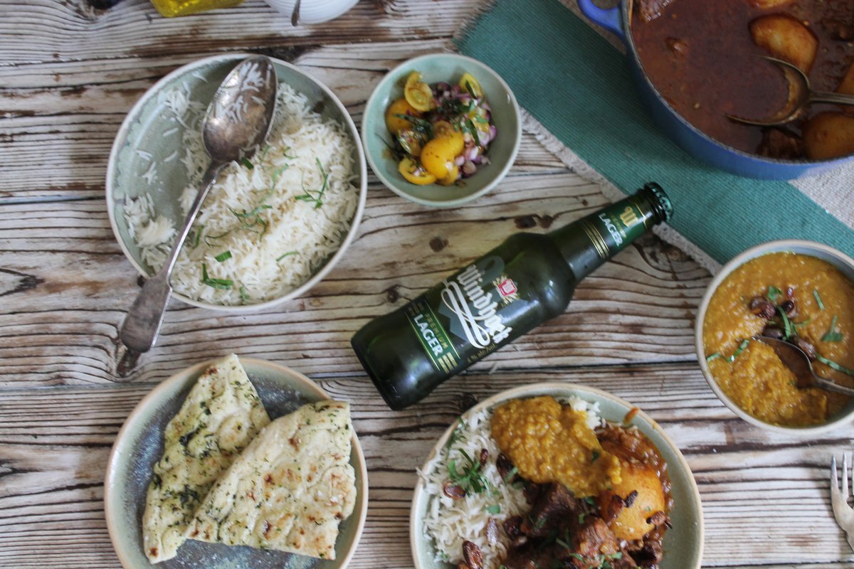 Cold Windhoek Lager, hot curry - yes please. What's your Saturday night feast?