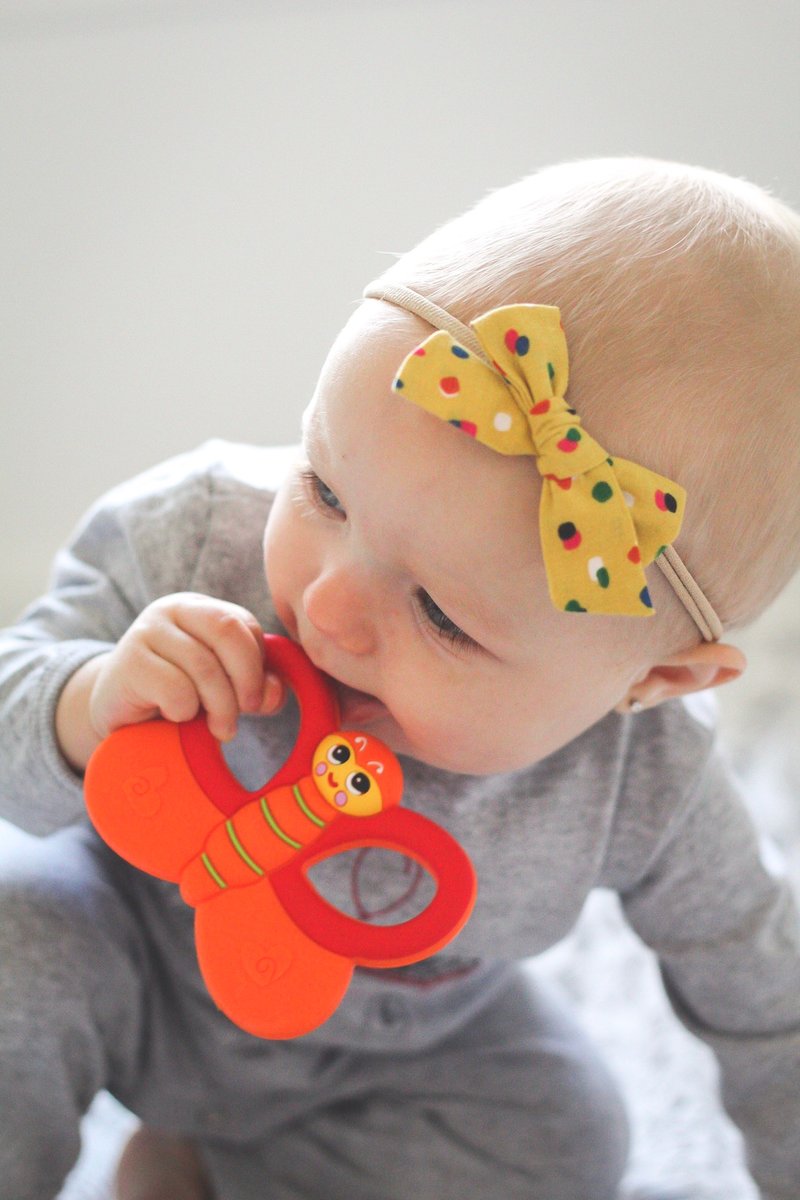 sillichews's tweet photo. It’s National Learn About Butterflies Day! What better way to introduce your baby to these precious creatures than with our Flutter Butterfly teether? 🦋

Fun Fact: Butterflies can fly up to 12 miles an hour! 😲 https://t.co/5YjpdGTSh6