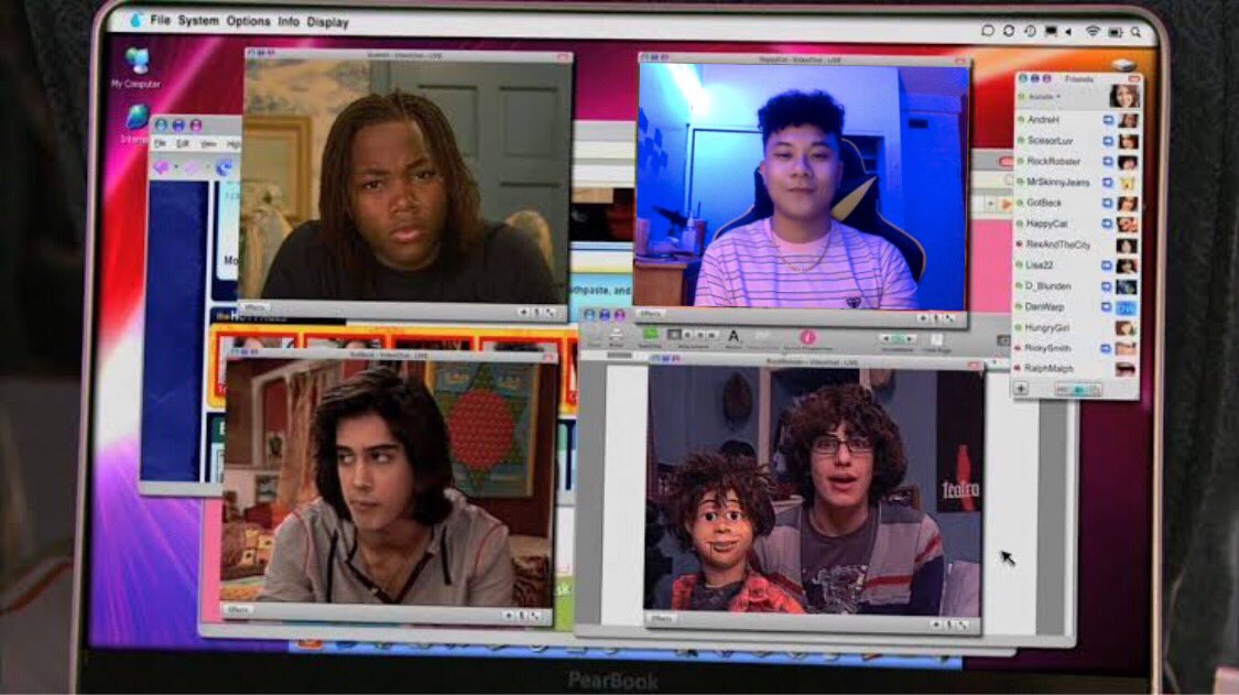 online classes aren’t even that bad my classmates are so nice