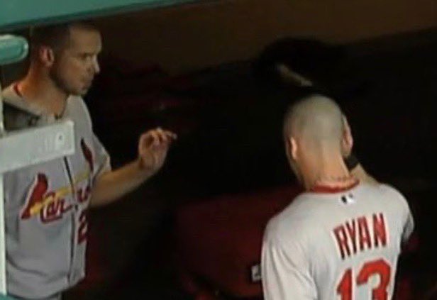 TheCatChats's tweet photo. Remember the time @BrendanRyanMLB misplaced his glove and got an earful from Chris Carpenter? Brendan does and he tells @TheCatOnFox all on the new @TheCatChats Podcast. It’s hilarious!

Listen Here:

https://t.co/i8AFRebqIx https://t.co/dV9wAEVY3I