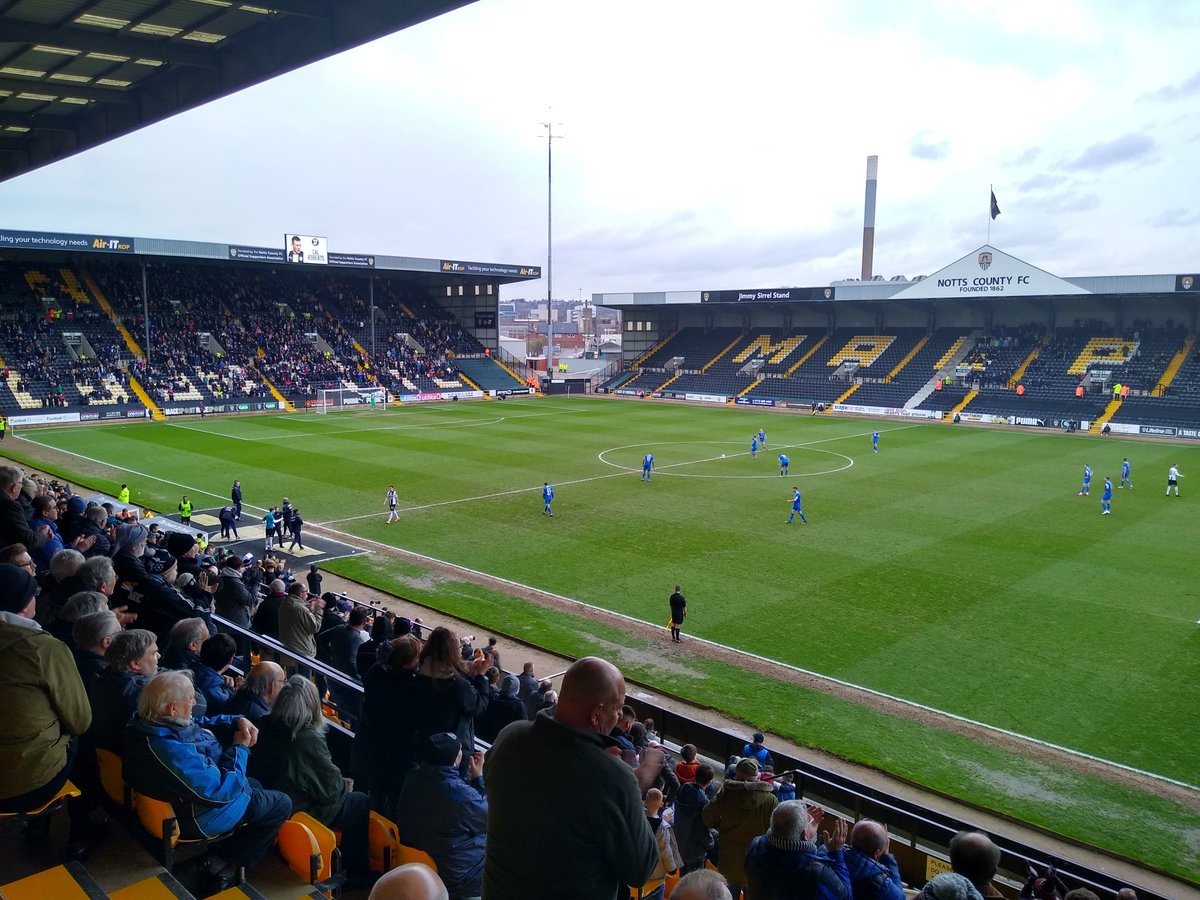 fishboymeadows's tweet photo. Notts win 4-0, in the biggest game in Europe and probably their last for a while, with longer queues for the wash basin than the bar. Strange afternoon... https://t.co/ReDtZkE5rA