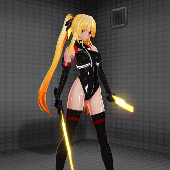 #剣を構えるとフォローやRTが来るらしい版権対魔忍 
