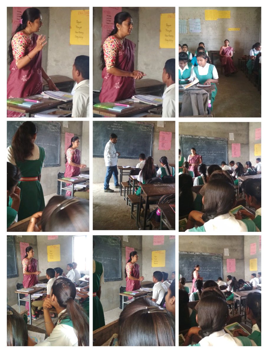 ETF teacher classroom visit