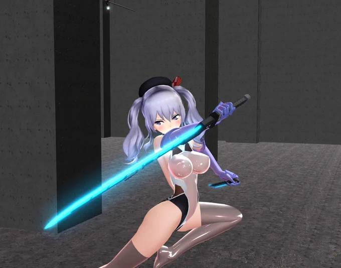 #剣を構えるとフォローやRTが来るらしい版権対魔忍 