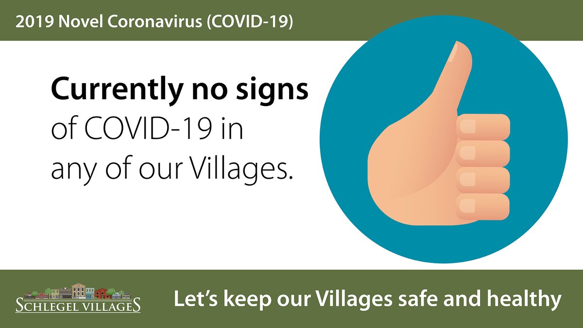 SchlegelVillage's tweet photo. Banning all non-essential visitors is not an easy decision to make, for we know how important it is for people to connect with their loved ones.

People who are actively involved in the direct, daily care of a resident will be considered essential and will be screened upon entry. https://t.co/UwcMRNZtTB