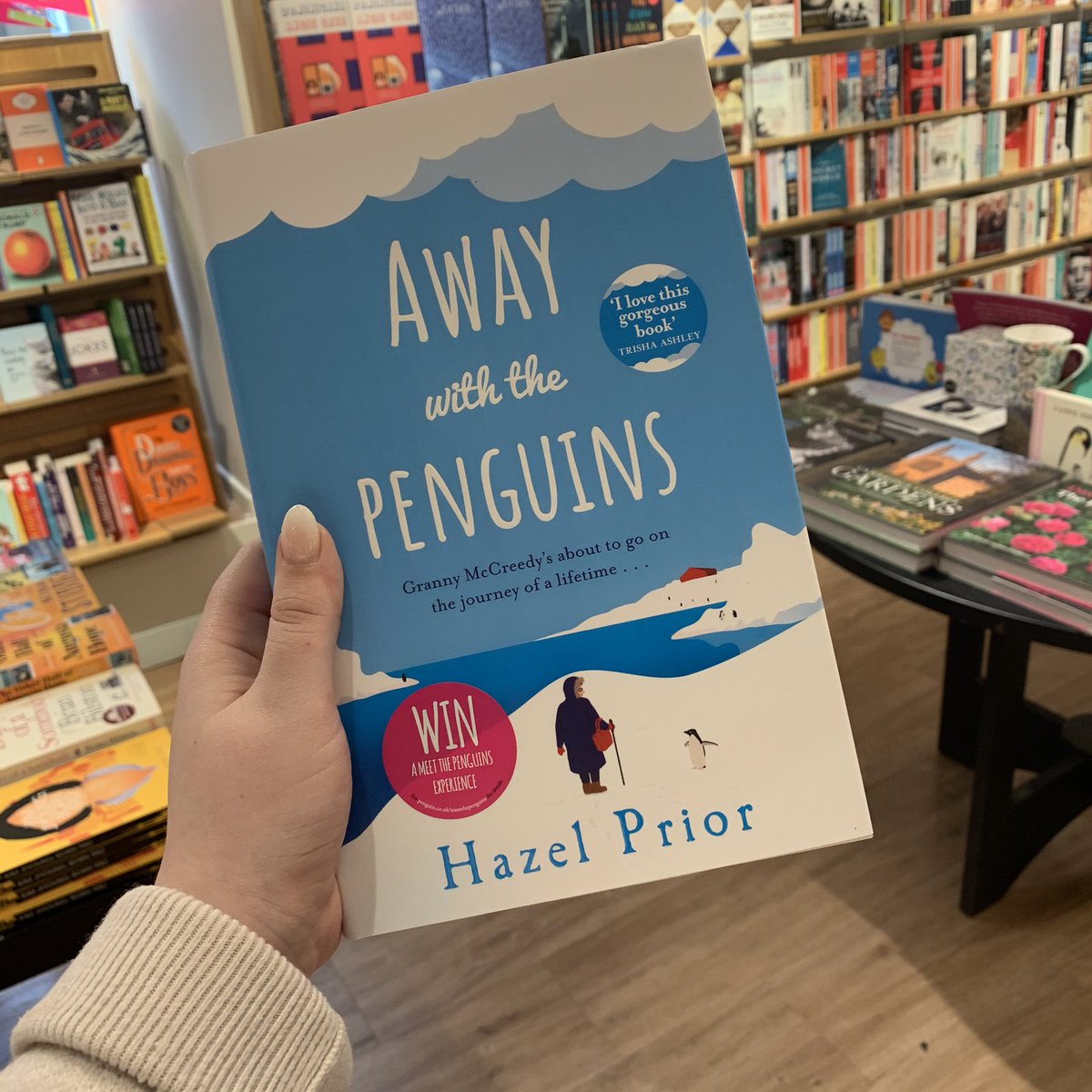 Waterstones829's tweet photo. With just 2 weeks to go until our event with @HazelPriorBooks , we got a very exciting delivery!
Tickets are still available just pop in and speak to one of our lovely booksellers for more information!
#hazelprior #awaywiththepenguins #ellieandtheharpmaker https://t.co/keZu8y5Y3t