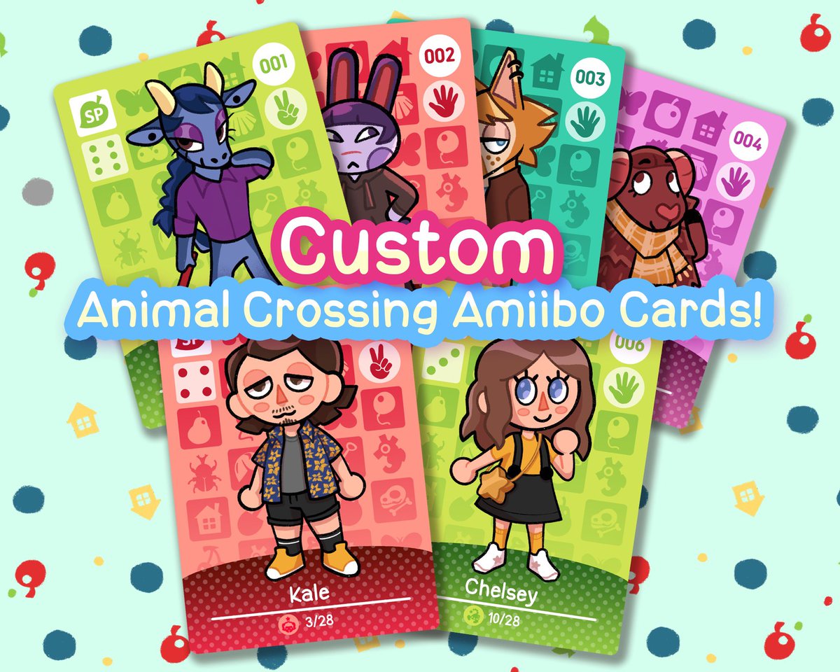 _KalesBug's tweet image. [Fixed the link! 😩]

Hey guys ✨ I’m taking commissions for Animal Crossing Amiibo cards! (PHYSICAL ONES, I MAIL TO YOU) This order round will last while I’m in the States! #ECCCOnline #ECCC2020 

🍒COMMISSION FORM: docs.google.com/forms/d/e/1FAI…