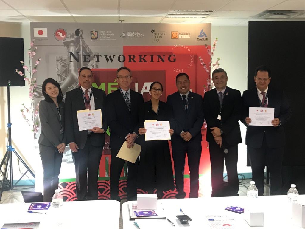 fvalwil's tweet photo. Estuvimos en #Monterrey 5o #Networking #MexicoJapon organizado x @AMEJ_org_mx y auspiciado x @JapanEmb_Mexico en la torre administrativa del estado de @nuevoleon acompañados de @AOTSMexico @AsemejaNoreste @swymexico @adolfolaborde71 @udem @NuevoLeon40 @BusinessNLMX #AMJN @uanl https://t.co/VQqie8tFFW