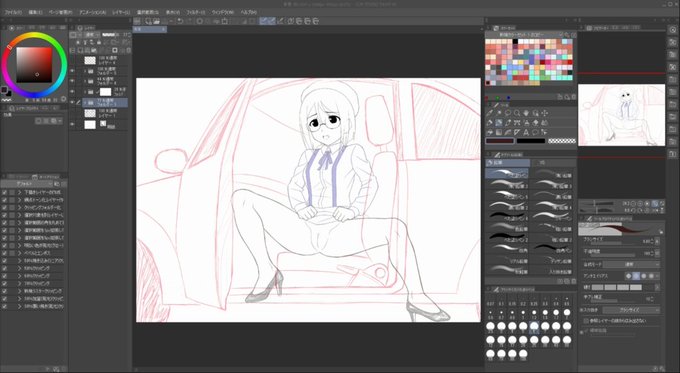 ライブでここまで進みました #今日のライブ進捗 https://t.co/A0Lig8YUHc 