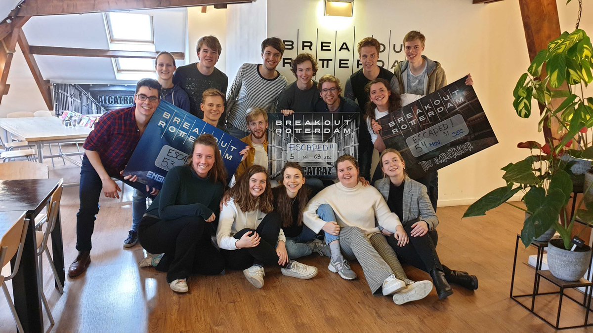 This weekend is our teamweekend! We started yesterday with an escaperoom and fortunately everybody escaped 🥳