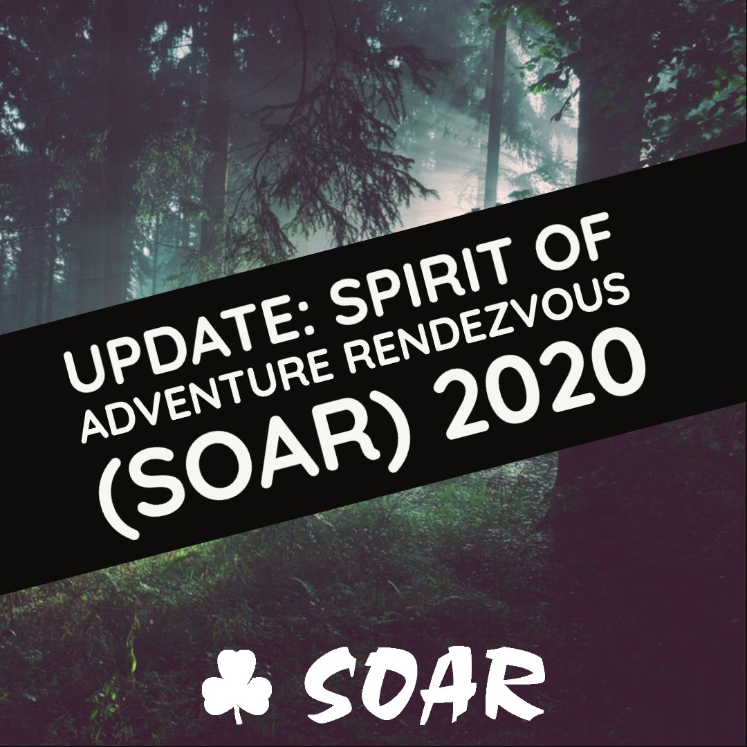 Out of an abundance of caution – and at the instruction of Girl Guides of Canada’s national office and with the recommendation of the SOAR Steering Committee as well as BC health authorities – BC Girl Guides will be unable to host SOAR 2020. soarbc.com