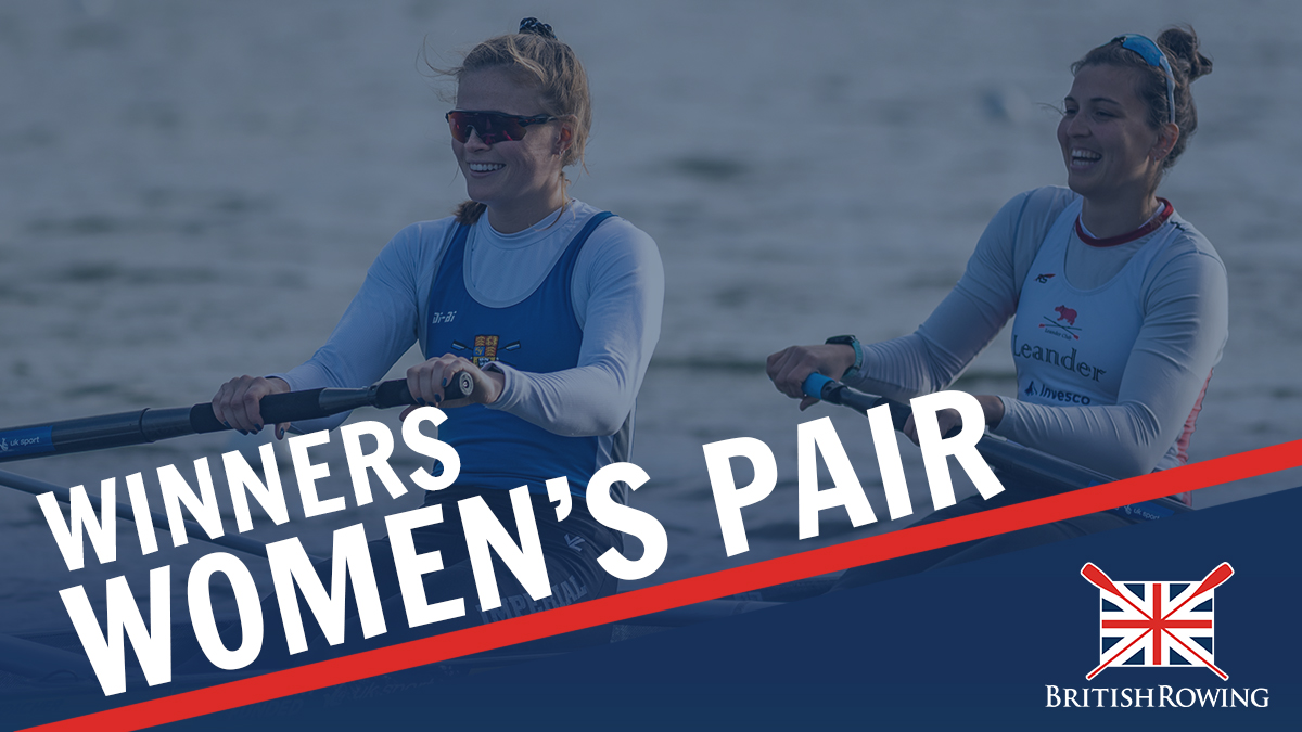 BritishRowing's tweet image. Winner's of the #GBRowingTeam Olympic Trials in the women's pair - @RebeccaShorten and @MckellarRowan! 💪