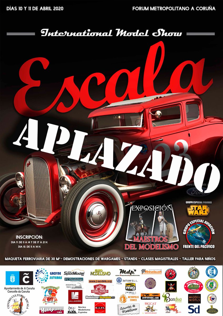 CC_Escala's tweet photo. La Directiva del Centro Cultural Escala se ve en el deber de comunicarles la no celebración, en las fechas previstas, del XXIII Concurso Internacional Escala 2020 que tendría lugar la próxima Semana Santa, los días 9, 10 y 11 de abril. https://t.co/UudVjc4HjO