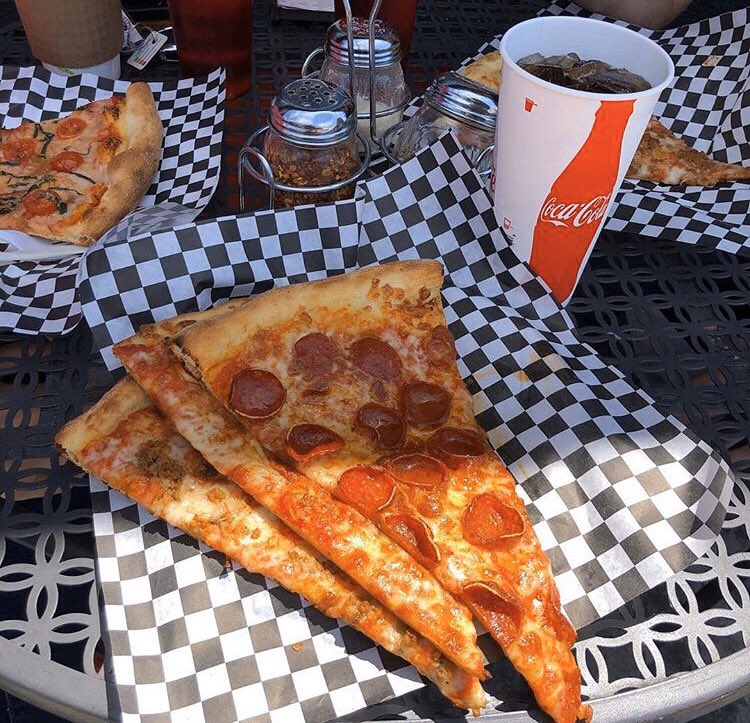 We’re open and ready to give you allllll the pizza. Dining &amp; Take Out opens at 12pm &amp; Delivery starts at 4pm ✨🍕