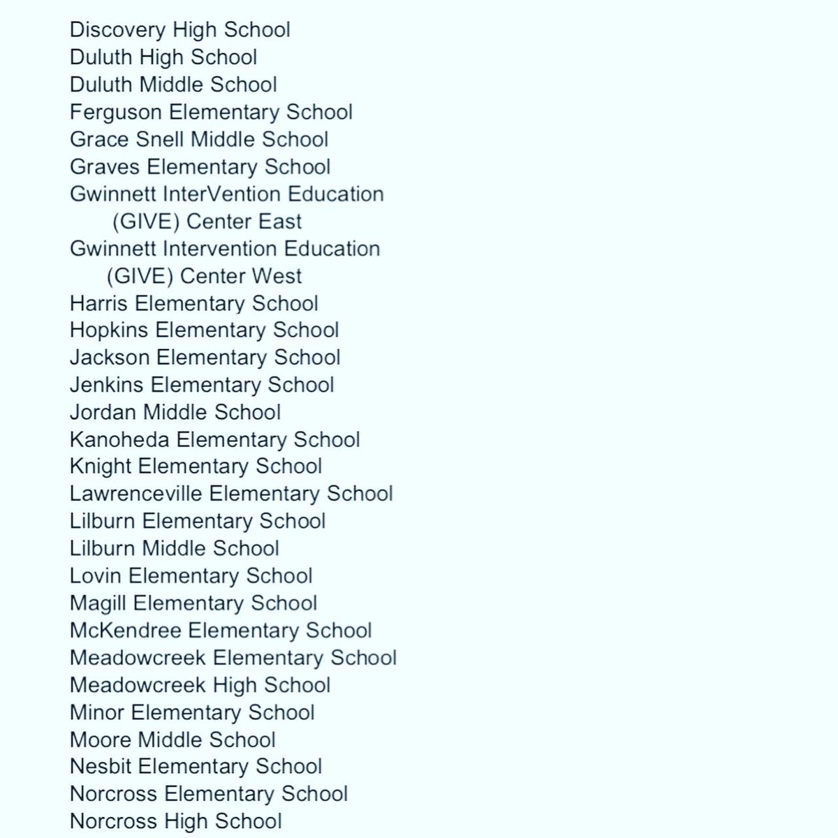 _c5georgia's tweet photo. Food for @GwinnettSchools next week. Please RT! #gwinnett #gwinnettcounty https://t.co/myurw6OICY