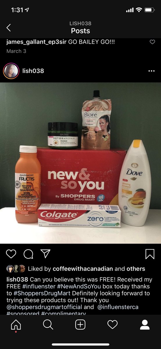 Lish_038's tweet photo. Can you believe this was FREE! Received my FREE #influenster #NewAndSoYou box today thanks to #ShoppersDrugMart Definitely looking forward to trying these products out! Thank you  @shoppersdrugmartofficial and  @influensterca #sponsored #complimentary https://t.co/u19I1LfqH7