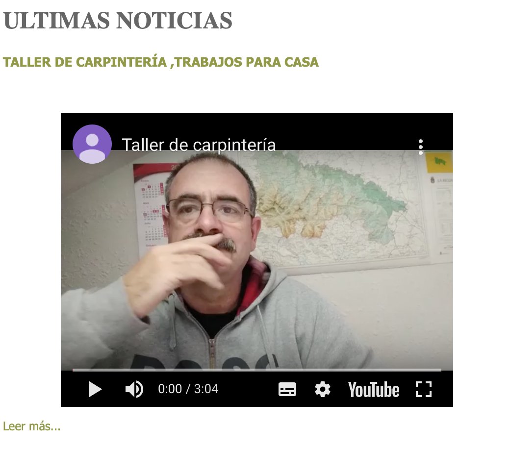 Emilio, #docente del <a href="/ceemvallejo/">CEEMARQUÉSDEVALLEJO</a>  cuelga sus vídeos en a web del cole  y manda tareas a sus alumnos de #educación #especial. Medios digitales y correo ordinario. 
Formación para el trabajo, herramientas, encolado...
🎥📹Vídeo: youtu.be/fkh5fKrO1bY 
 #COVIDー19