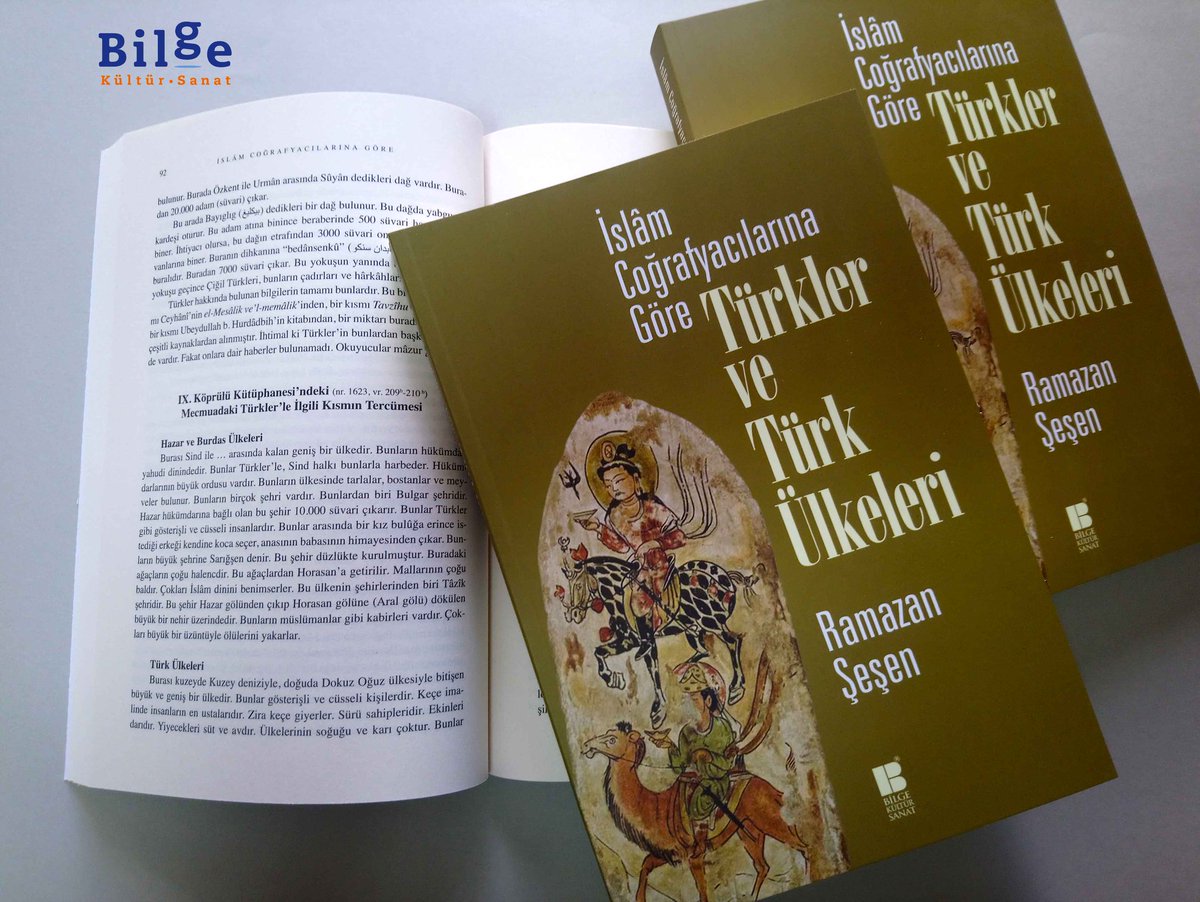 ✔✔✔✔✔Ç e k i l i ş✔✔✔✔✔
Bu tweet'i 16 Mart  2020'ye kadar RT edip <a href="/bilgekultur/">Bilge Kültür Sanat</a> hesabını takip edenler arasından 3 kişiye "İslâm Coğrafyacılarına Göre 'Türkler ve Türk Ülkeleri" kitabını hediye ediyoruz!
