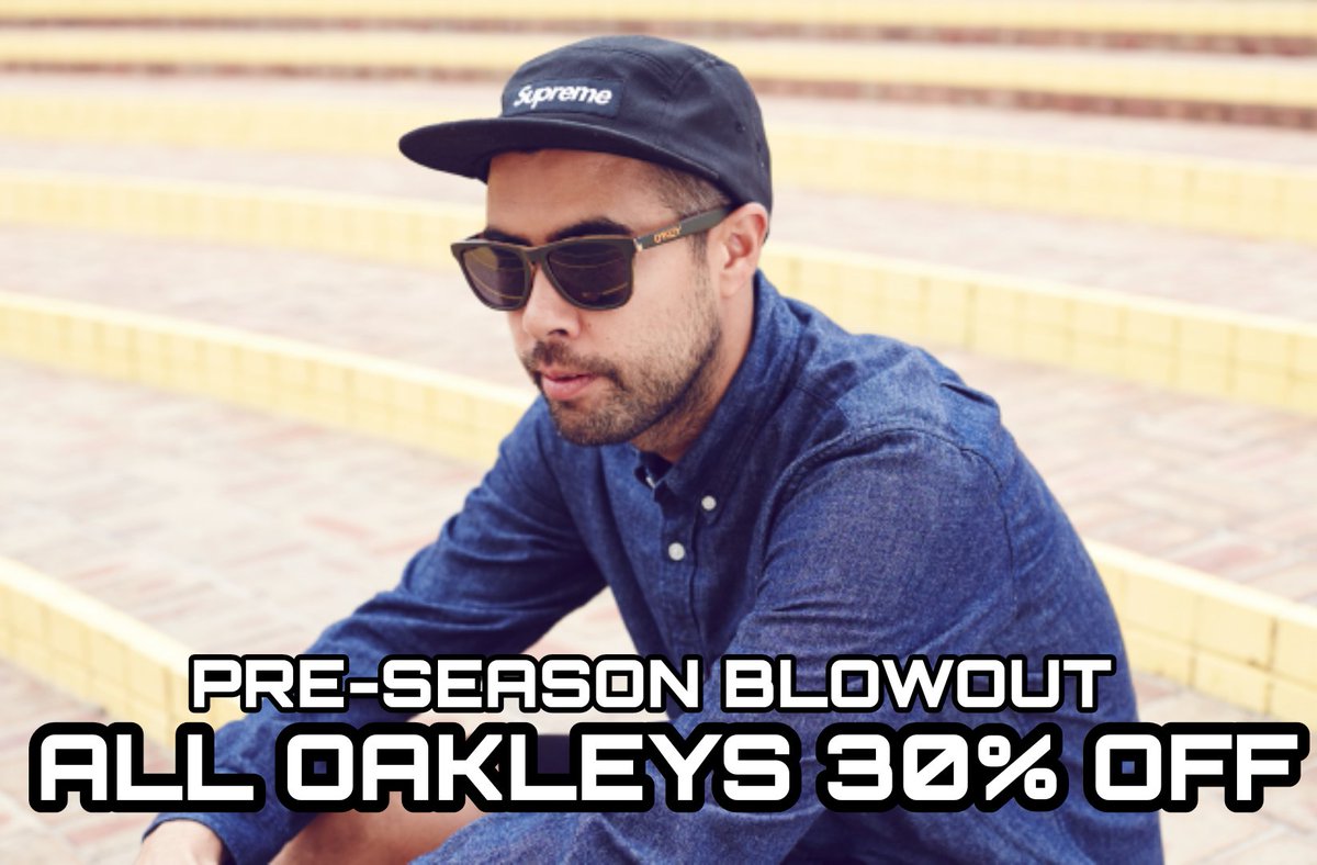 FishboneApparel's tweet photo. 30% off all OAKLEY SUNGLASSES! 😎 https://t.co/7Vf0DMSBHj