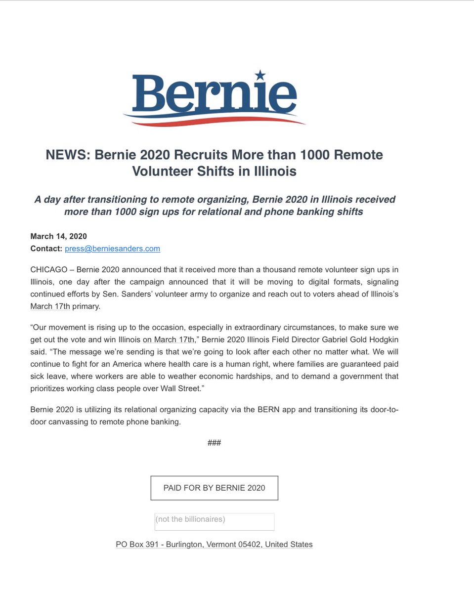 ninaturner's tweet photo. #HelloSomebody! Illinois, #Bernie2020 👀 you! https://t.co/twBXsCYITX