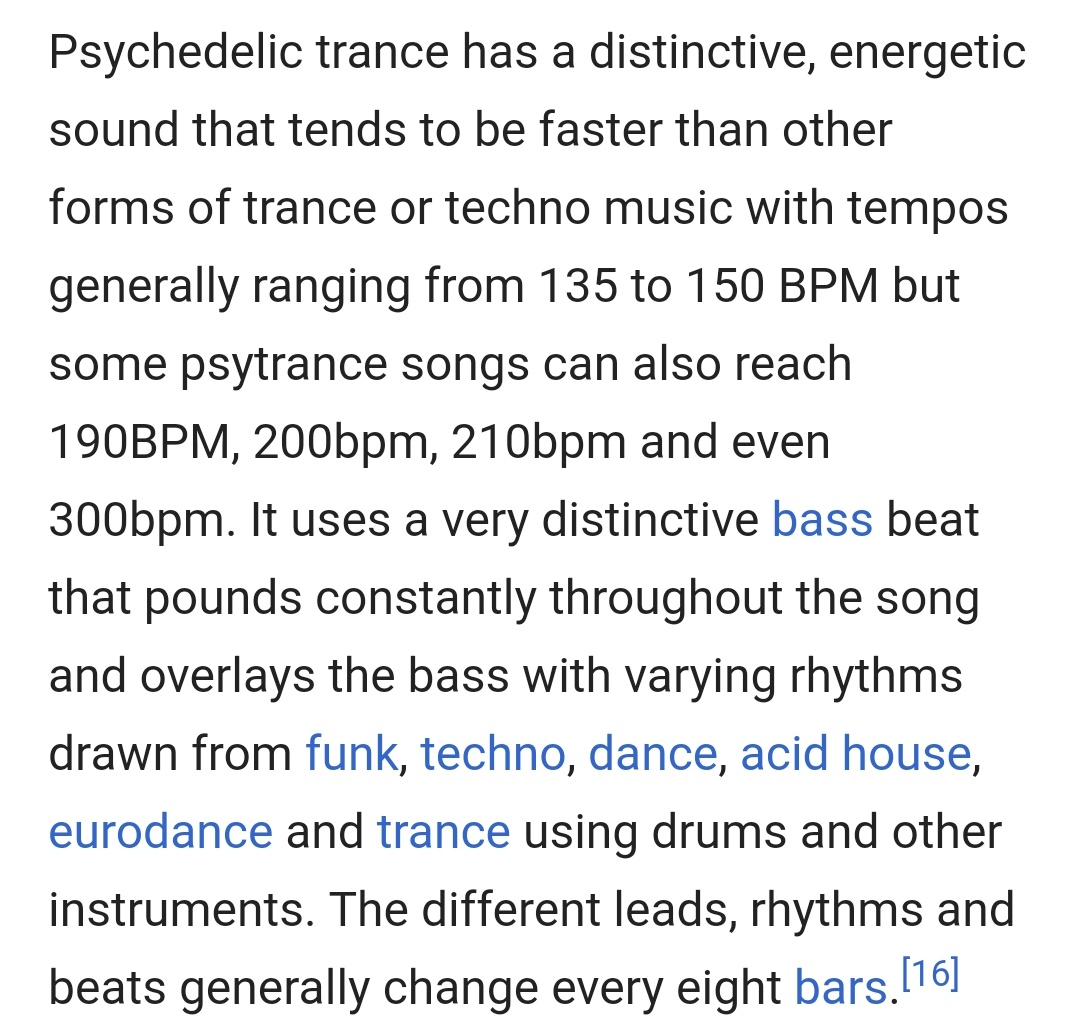 2.6 부작용↬ genre:└ psychedelic trance