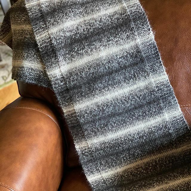 OfTheCloth's tweet photo. Finished my shawl made with Eco Duo Zebra yarn from Cascade yarns! I highly recommend this Baby Alpaca/Wool it is super soft and cozy!#dreamknitting #cascadeyarns #easyknits https://t.co/FCtYqWmqz5 https://t.co/IXa18AQGYY