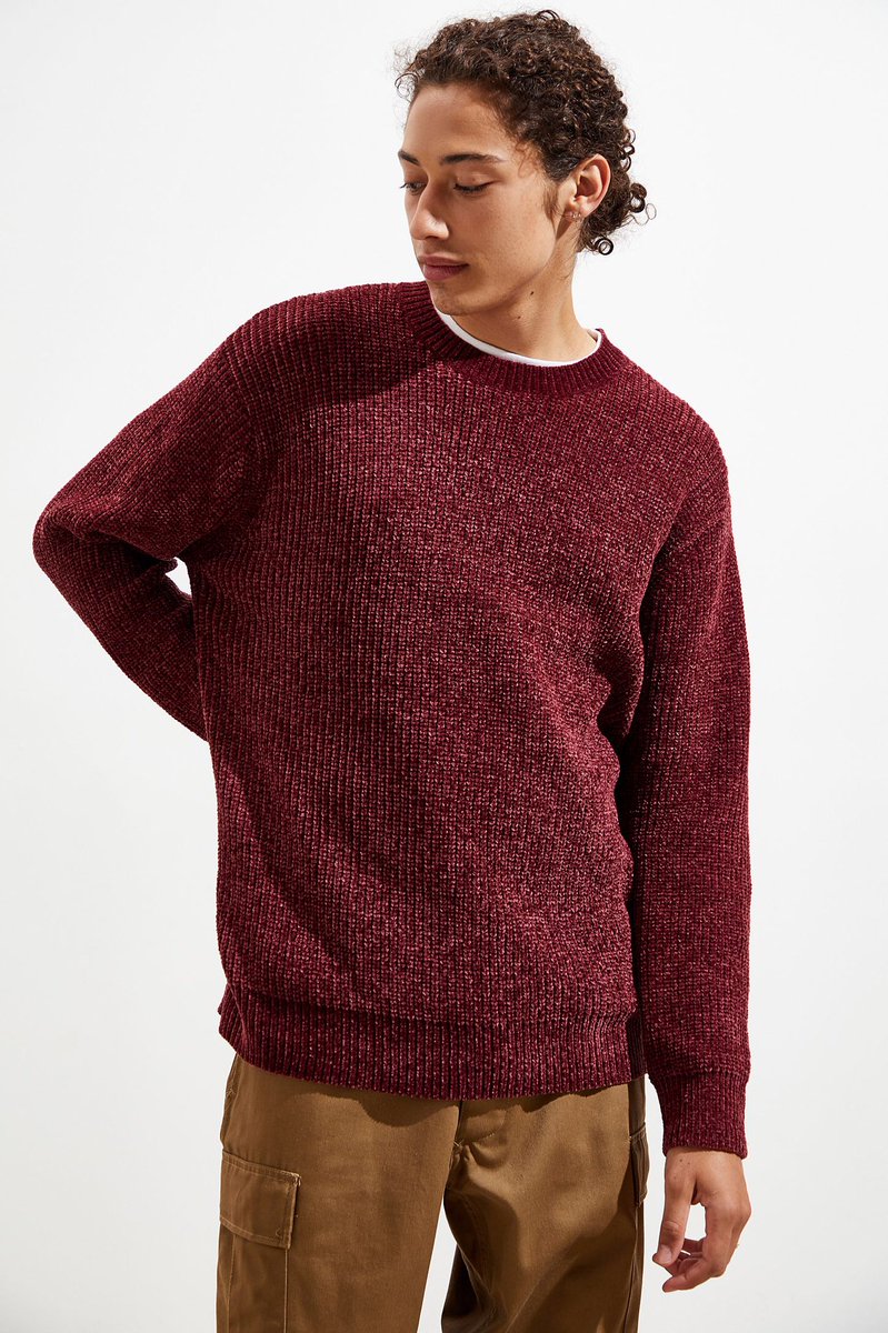 snkr_twitr's tweet photo. SALE: $24.49 in cart: UO Chenille Crew Neck Sweater (65% off)

https://t.co/WOWhTtSLhQ

Small and Medium only

#AD https://t.co/TfKJ99Jk2L