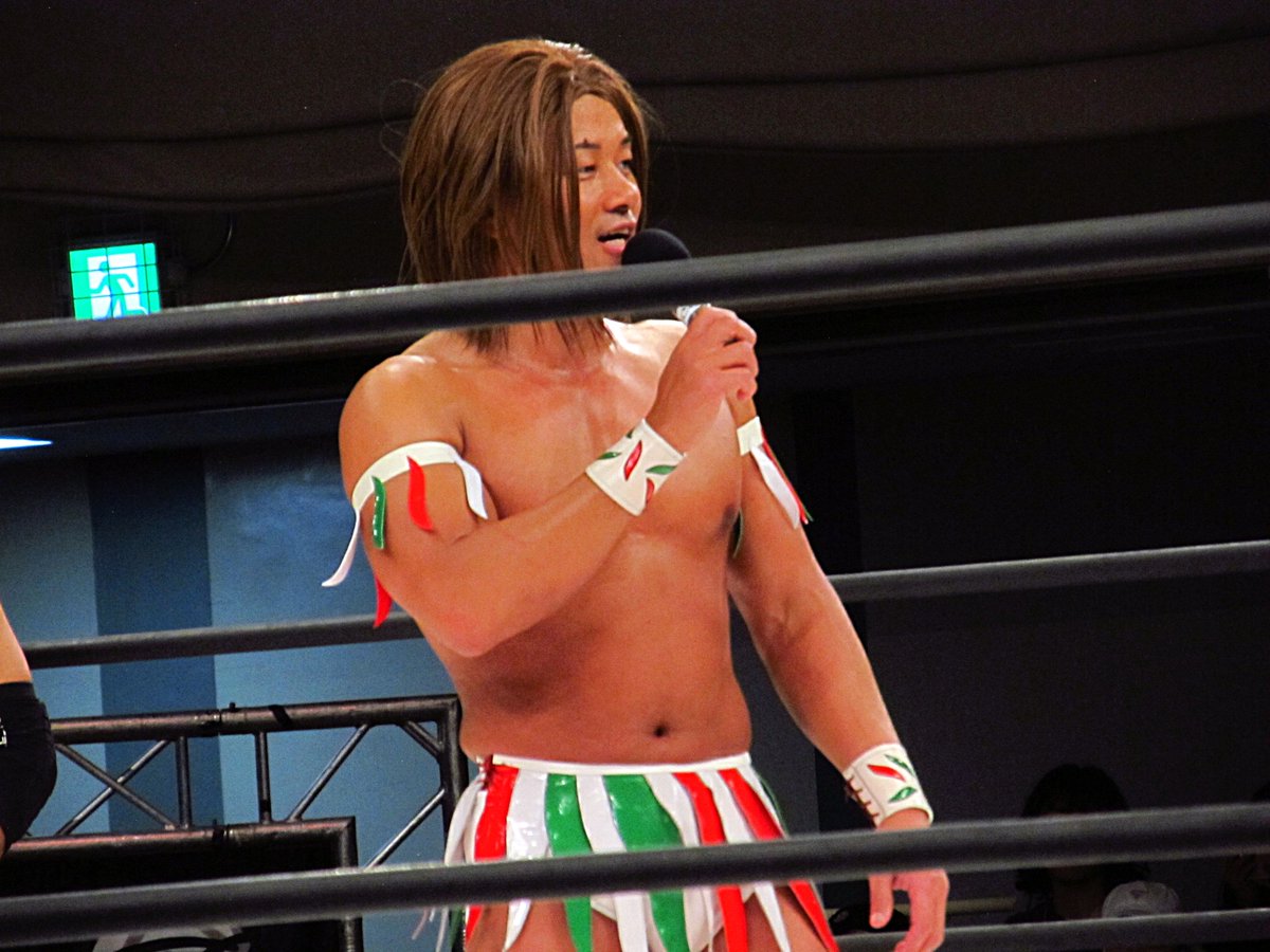 lion_highfly's tweet photo. 本日の #一日一吉野 は去年来日時の #YOSSINO さんです。
イタリアもコロナで大変なので、どうぞご自愛を……
#吉野正人 #DragonGate https://t.co/VjLCCHLRae
