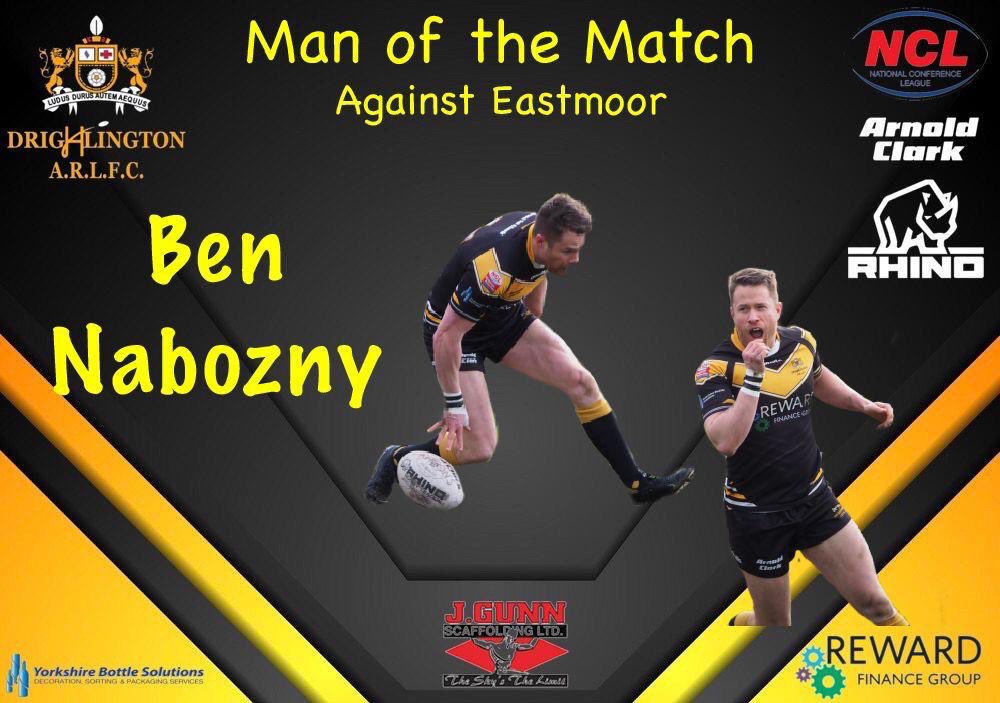 Drigrugby's tweet photo. Man of the match
We had to go get him out of the old people home but BOZ is back with a bang putting in a mom performance and a hat tick 🙌🏼🙌🏼
#onevlub #ADAW #bozisback https://t.co/Fb6h3Xt1xj