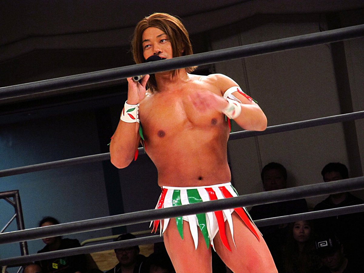 lion_highfly's tweet photo. 本日の #一日一吉野 は去年来日時の #YOSSINO さんです。
イタリアもコロナで大変なので、どうぞご自愛を……
#吉野正人 #DragonGate https://t.co/VjLCCHLRae