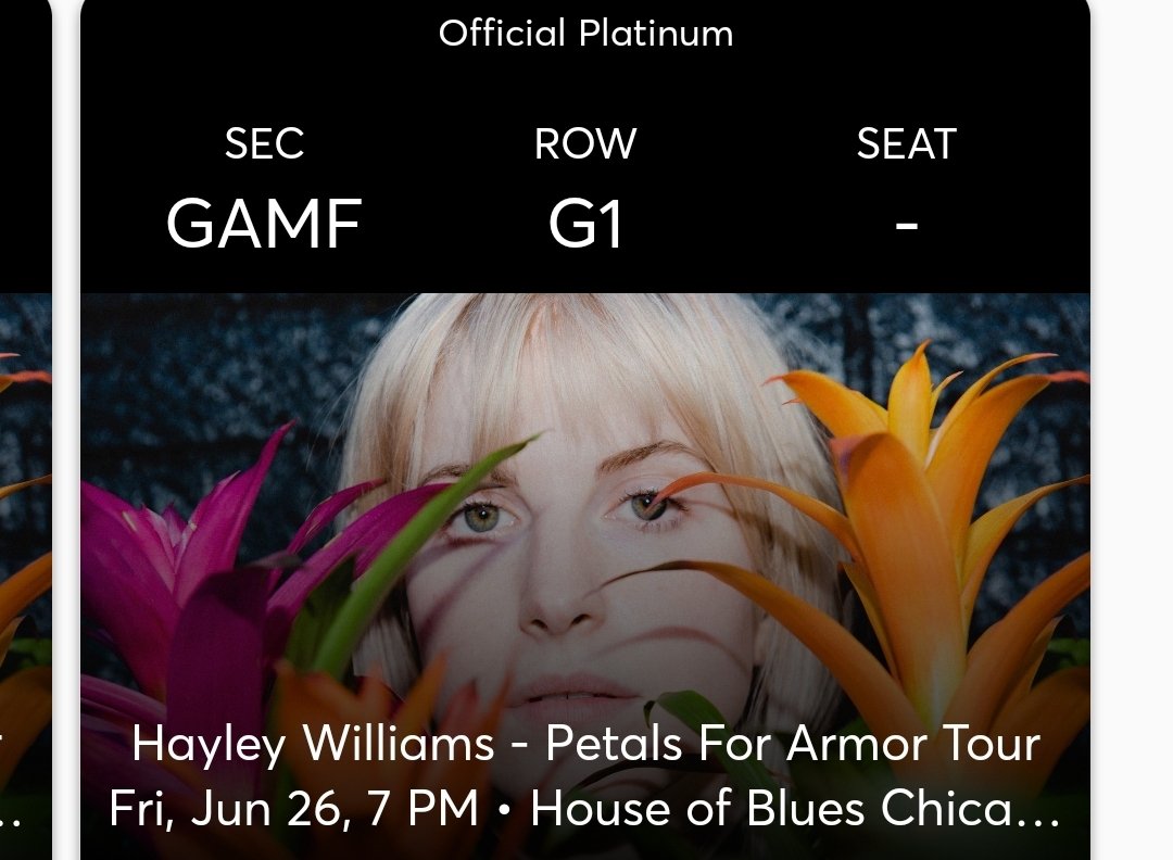 dBolasb's tweet photo. I'm glad to say that I will be going to see @yelyahwilliams on her first solo tour #PetalsForArmorTour  I'm too excited!! https://t.co/joxjFcU6vg