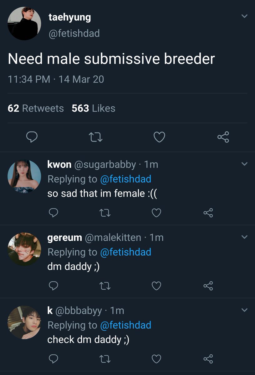 taekookbase's tweet photo. Taekook AU! [912]
🔞⚠️

Kontrak dengan breedernya saat ini hampir habis, dan kim taehyung sudah bosan dengan female breedernya tersebut. Sedangkan jeon jungkook yang mulai bosan dengan dunia malam dan ingin mencoba yang lebih menantang. https://t.co/pEUPEag4Dl
