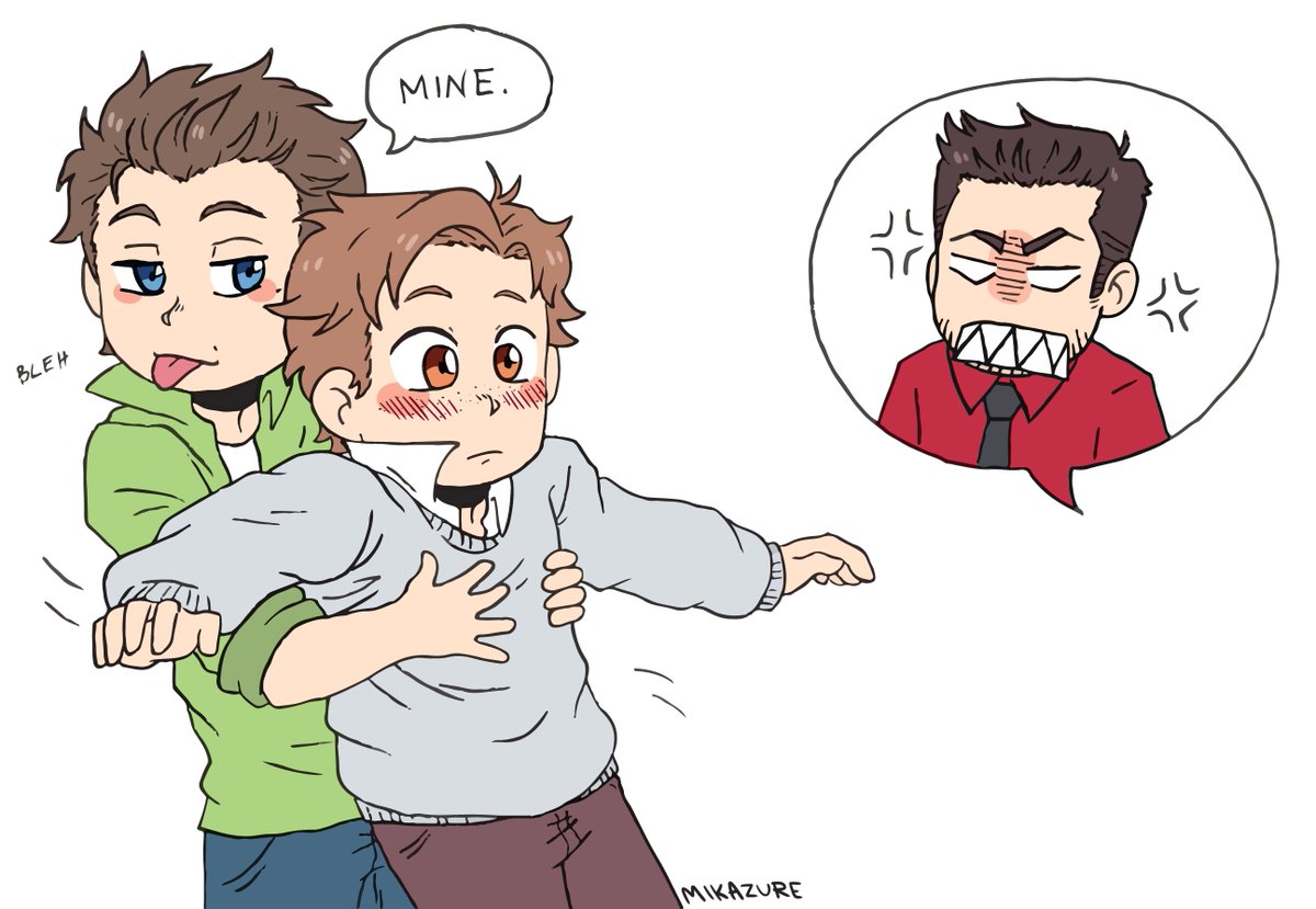 mikazure's tweet photo. More of [The Education of Peter Parker] school AU~ 

#spiderio #spideypool #spiderpoolsterio #beckpeter #peterparker #quentinbeck #wadewilson https://t.co/g80IARDw5m