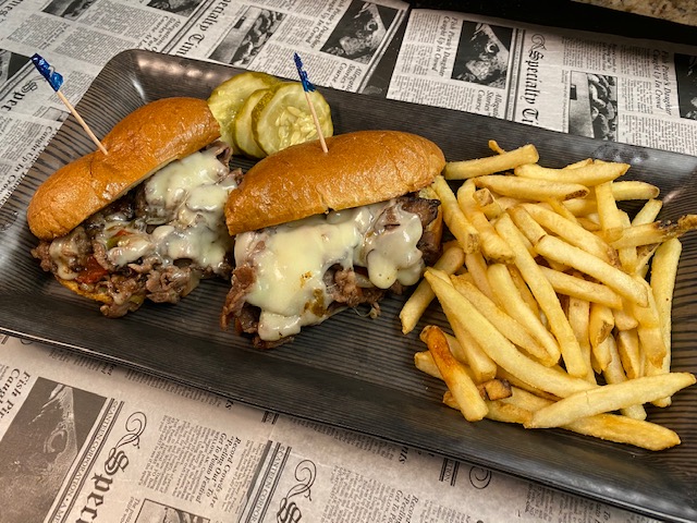 Enjoy our new Prime Rib Steak and Cheese Sub stuffed with the Prime Rib you love, onions &amp; peppers and melted swiss cheese served with Fries for just $9.99!!!