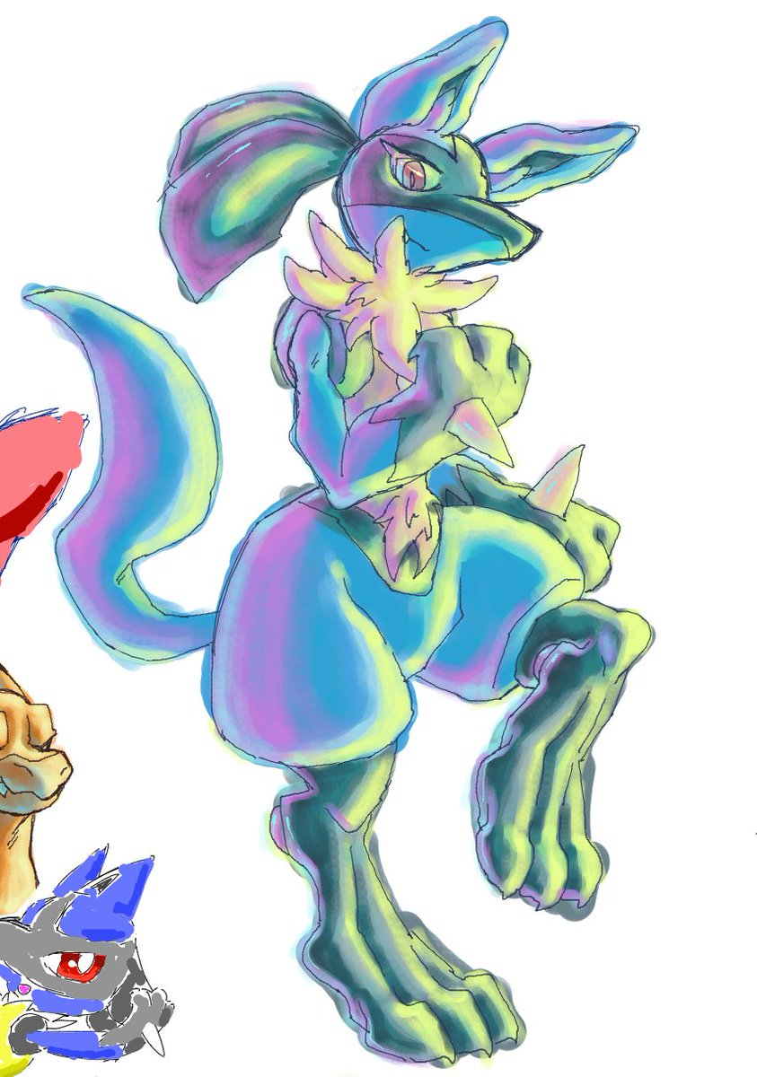 通話絵チャで生成したもの 
