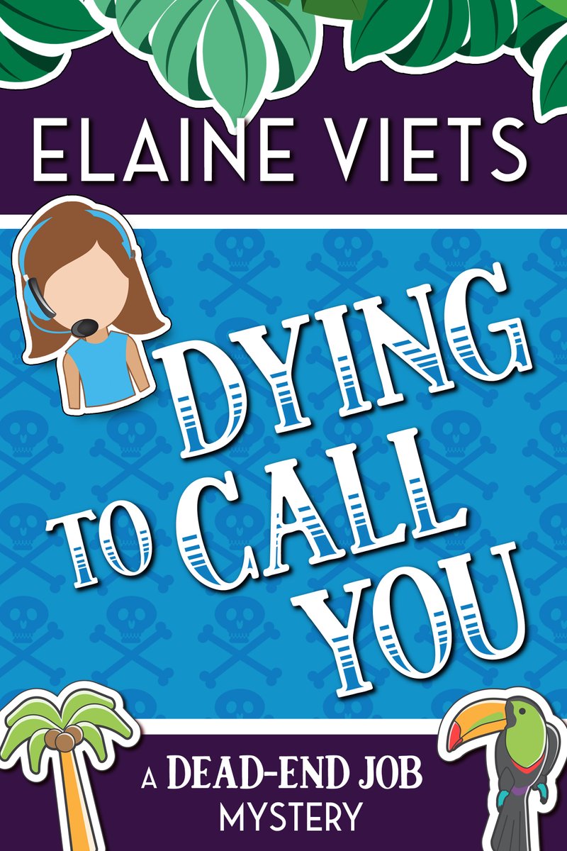 evmysterywriter's tweet photo. Stuck at home? Need a good read? Get DYING TO CALL YOU, Dead-End Job #3. Yes, I really sold septic tank cleaner to research that book. https://t.co/oJgugI9kB1 #awfulagent https://t.co/PpdYGLa36c