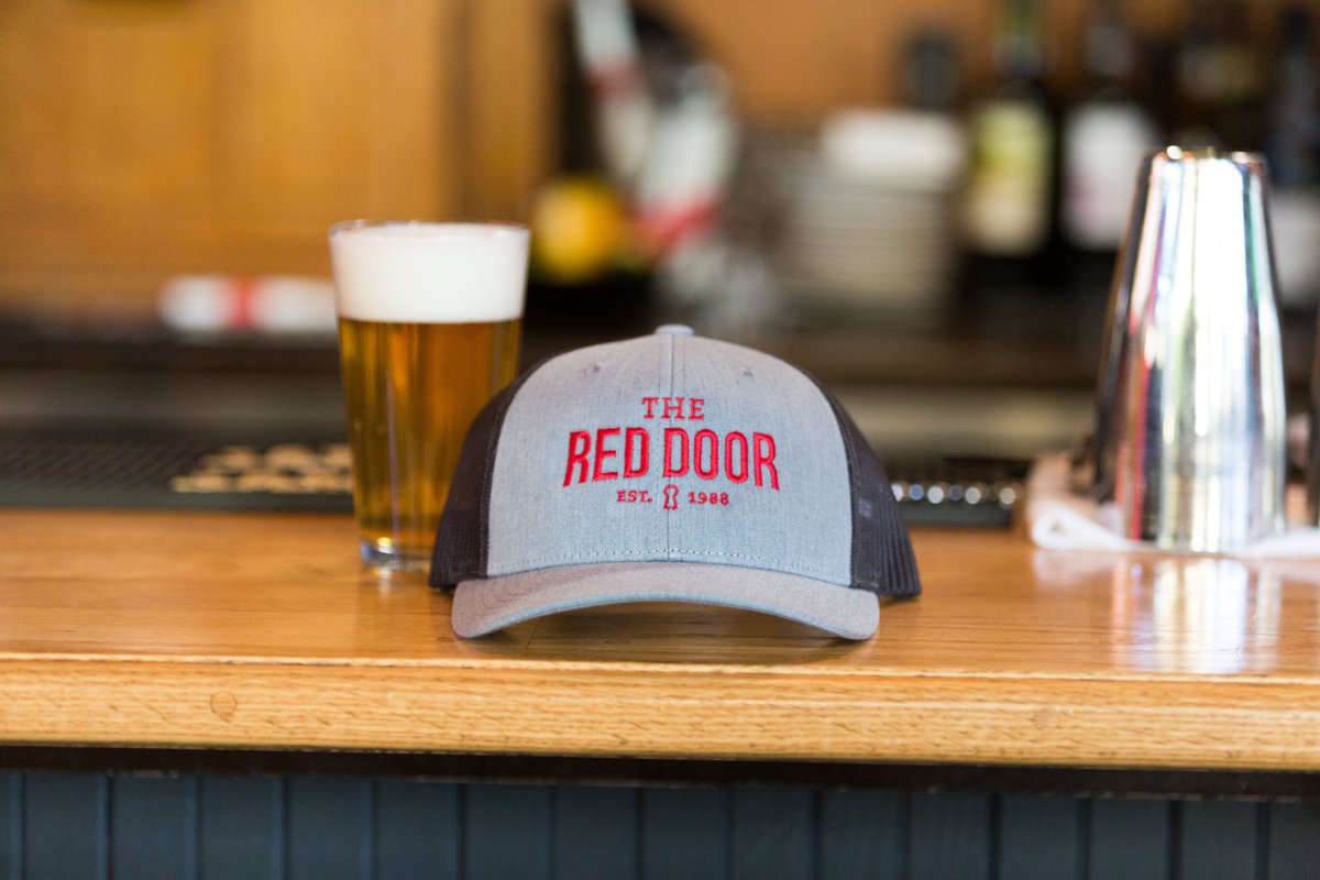 RedDoorSeattle's tweet photo. Still a few Red Door hats available on our auction. Pro tip: Red Door Hat #4 has zero bids so far! https://t.co/U48Nv1sOGH 
#getyours #barswag #truckerhat #reddoormemories #linkinbio #reddoorseattle #reddoor #supportsmallbusiness https://t.co/5ftcy3xSBl