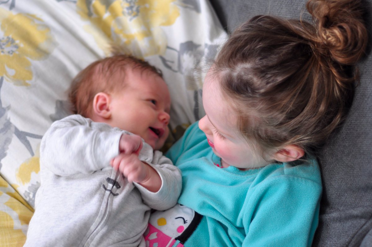 We caught her first big smile on camera 😍