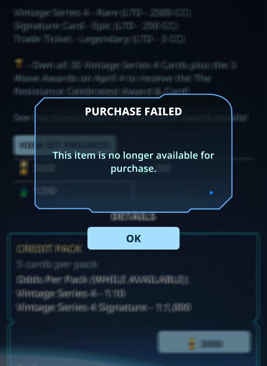 SWCTBinks's tweet image. This HAS to get sorted. It destroys all of the fun a drop like this should have.