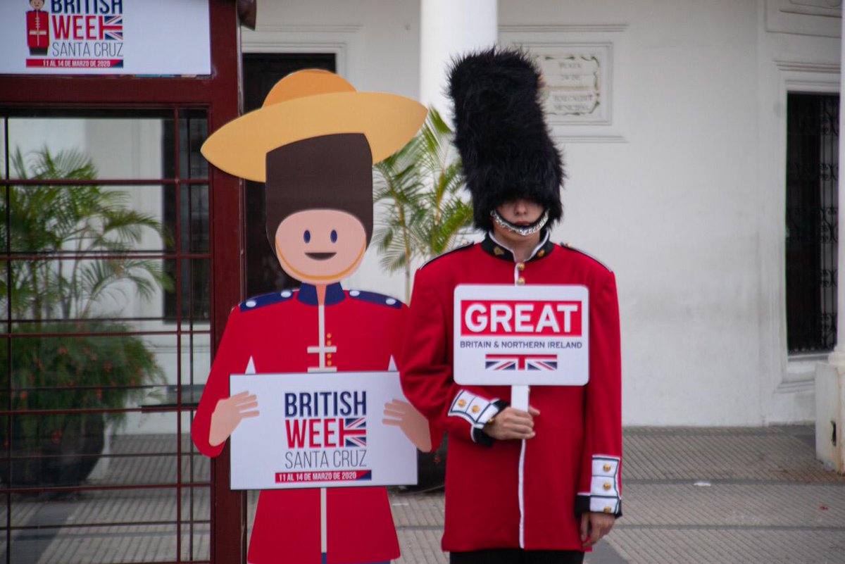 jeffglekin's tweet photo. Muchas gracias a @Unilever auspiciador de la gala de inauguración y de la celebración de cultura británica al aire libre de la British Week Santa Cruz.
#UKinSCZ
#BritishWeekSCZ https://t.co/D498QaVFnT