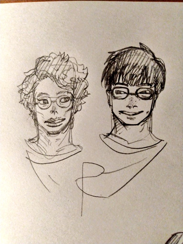 ラジオ聞きつつらくがき 