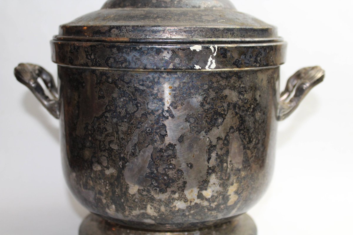 Wisdom_Lane's tweet image. Vintage Late 1800s To Early 1900s WM A ROGERS Silverplate Ice Bucket With Glass Liner tuppu.net/8295a258 #WisdomLane #Etsy #SilverColor