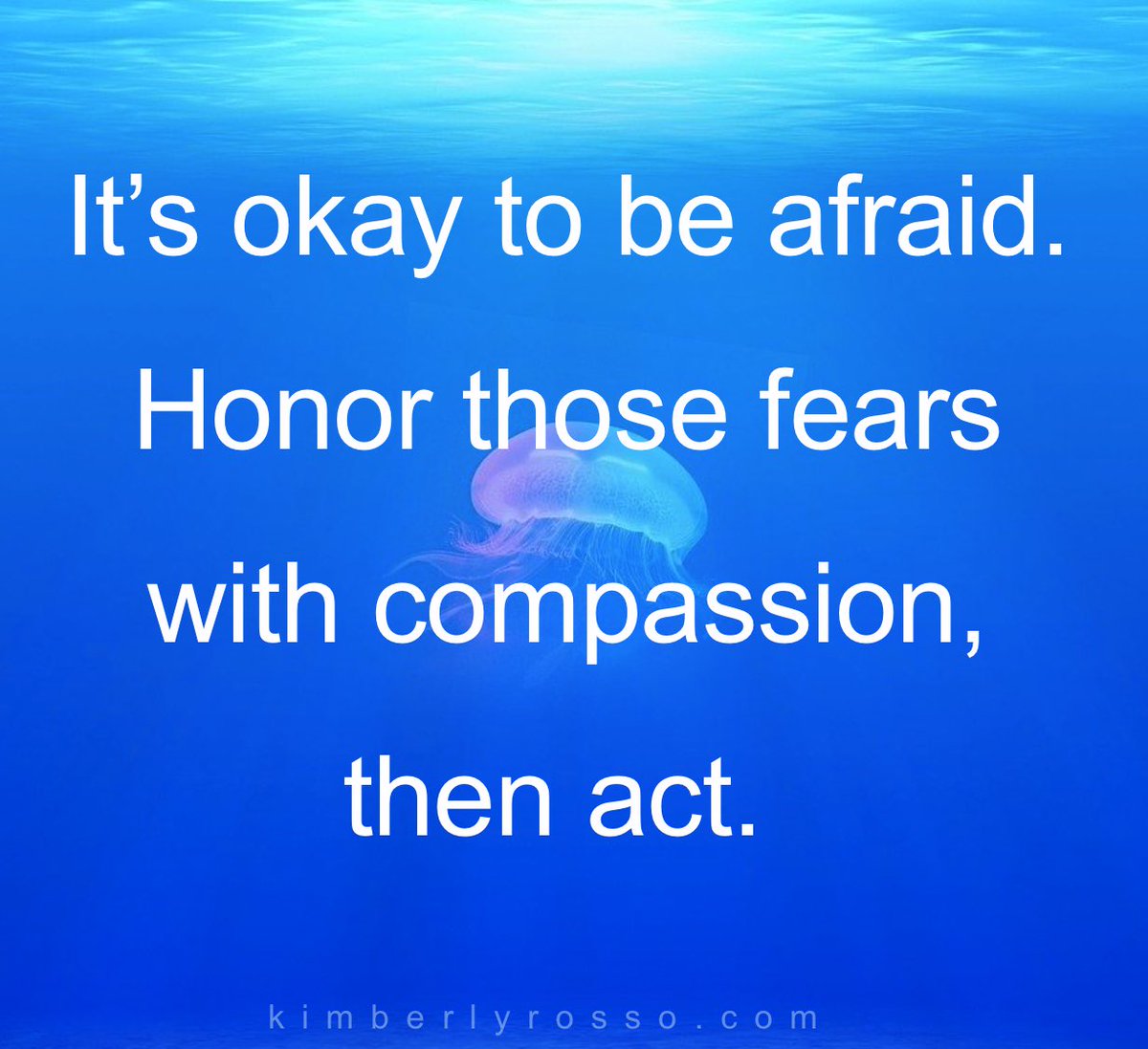 KimRosso's tweet photo. It’s important to lean into #fear right now to process it. #Mindfulness #mentalhealth #mbsr https://t.co/JTZhrijSQW