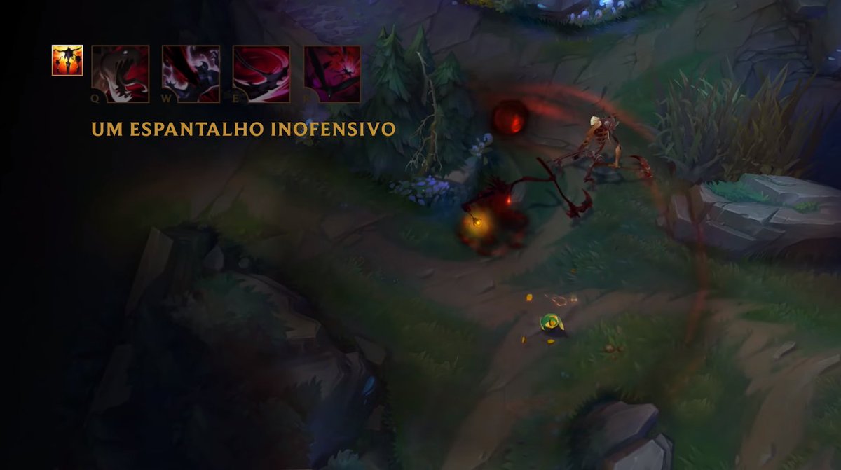 dogla mono senna ?️‍? on Twitter: "PASSIVA - Um Espantalho Inofensivo O  amuleto (trinket) do Fiddlesticks é substituído por espantalhos que se  parecem exatamente com o Fiddlesticks. Os espantalhos garantem visão do