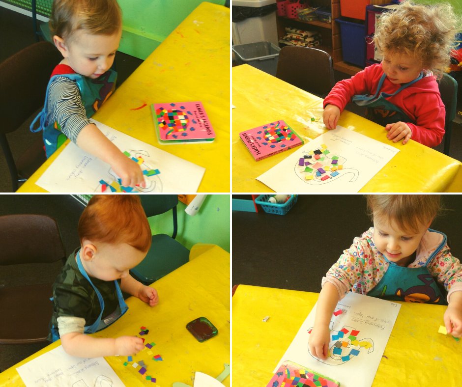 The children enjoyed reading all about the colourful world of Elmer the Elephant, so we made this fabulous pictures. 🐘🎨 #elmer #elmerelephant #childrenreading #colour #learningtoread #activelearners #mothergoose #daynursery #childcare #wrexham #penley ow.ly/wS5s30qotbv
