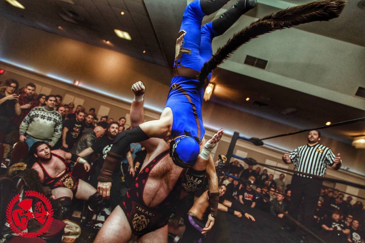 PWSpaceMonkey's tweet photo. #Monkeysault #C4Wrestling!!
#SpacePirates🚀🏴☠️
vs.
#BearCountry
Me return Friday March 20 @C4Wrestling #OttawaWrestling 🐵 https://t.co/QEilXCsnwn