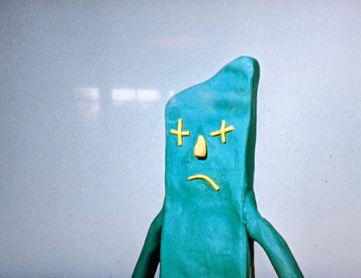 also Gumby dies more often than I remember). pic.twitter.com/8Z73N4Hfyu. 