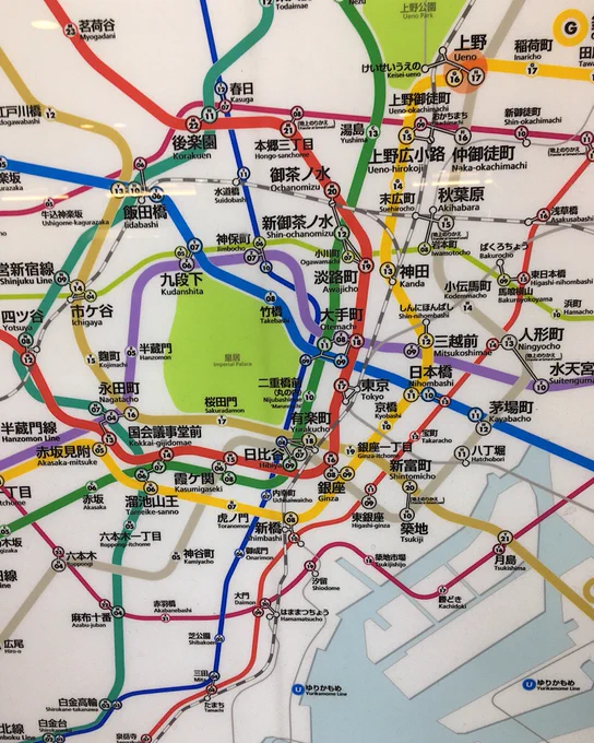 おはよーございます!

引きこもりすぎなので、今朝は散歩してきます‼️

メトロの地図を見ながら、江戸時代にはこの辺が天下普請で…とか考えてしまいます(笑) 